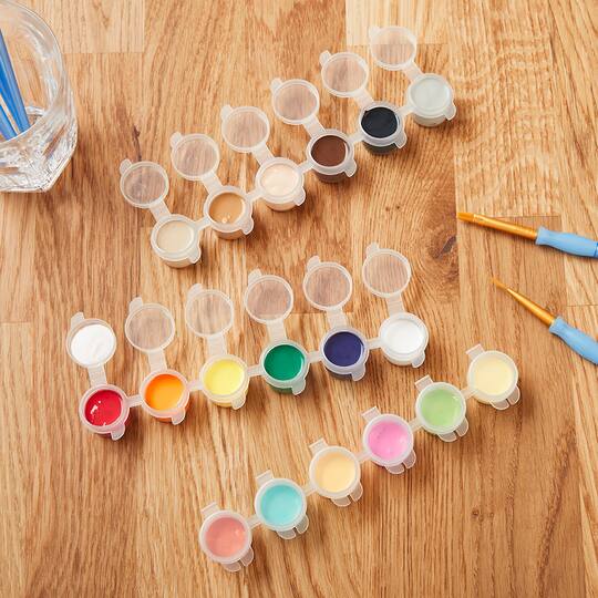 6 Pack: Paint Pot Strips by Craft Smart®
